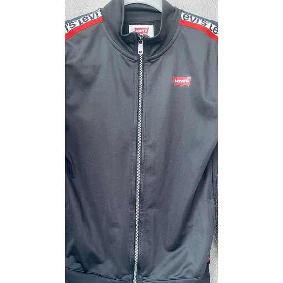 Levi’s VINTAGE boys Grey Track Zip Up Jacket Size Large 12/13 Years - Picture 2 of 10